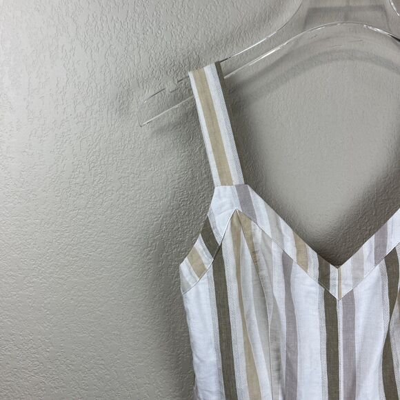 Greylin Jumpsuit Women XS Striped Sleeveless Wide Leg Classic Spring Summer - Picture 3 of 15